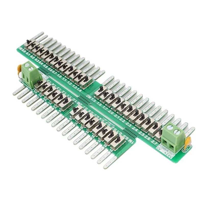 Фото Плата симуляции ввода-вывода AMSAMOTION CPU224XP/CPU226 для отладки ПЛК Siemens S7-200 №1