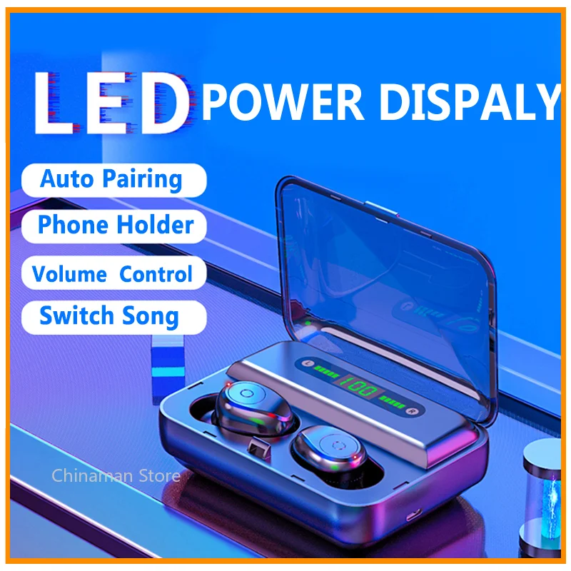 

TWS-стереонаушники с микрофоном и поддержкой Bluetooth
