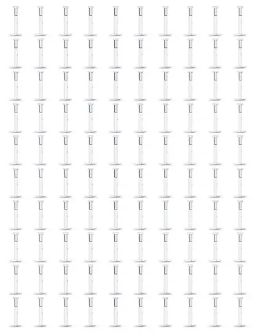 Прозрачные фиксаторы для пирсинга Bioflex 16г