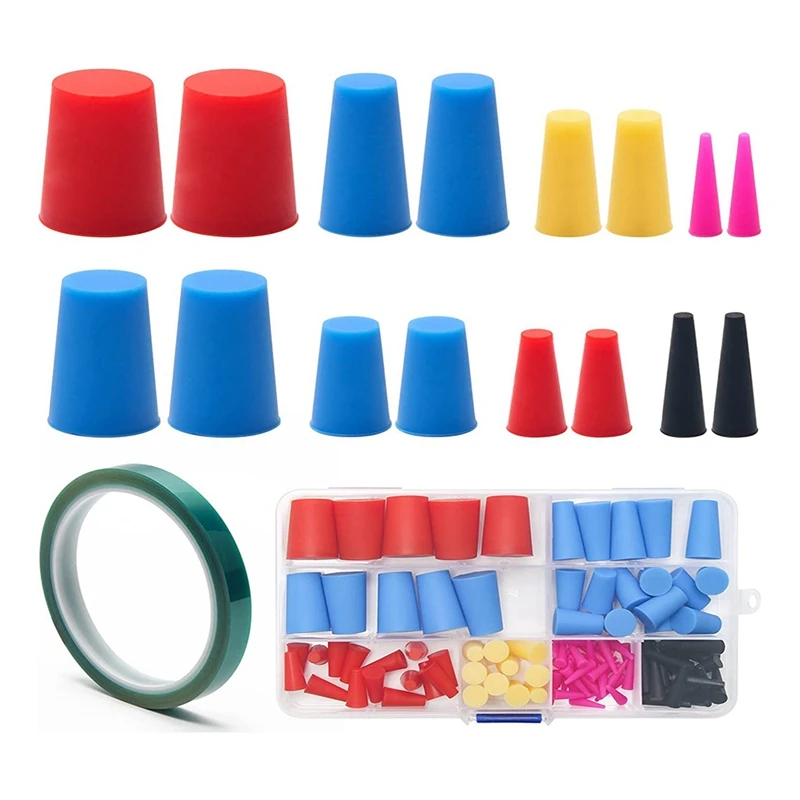 

1 Set Tapered Plug Kit 8 Size 1/16Inch To 5/8Inch Tapered Plugs Kit For Hole Plugs, Painting, Sealing