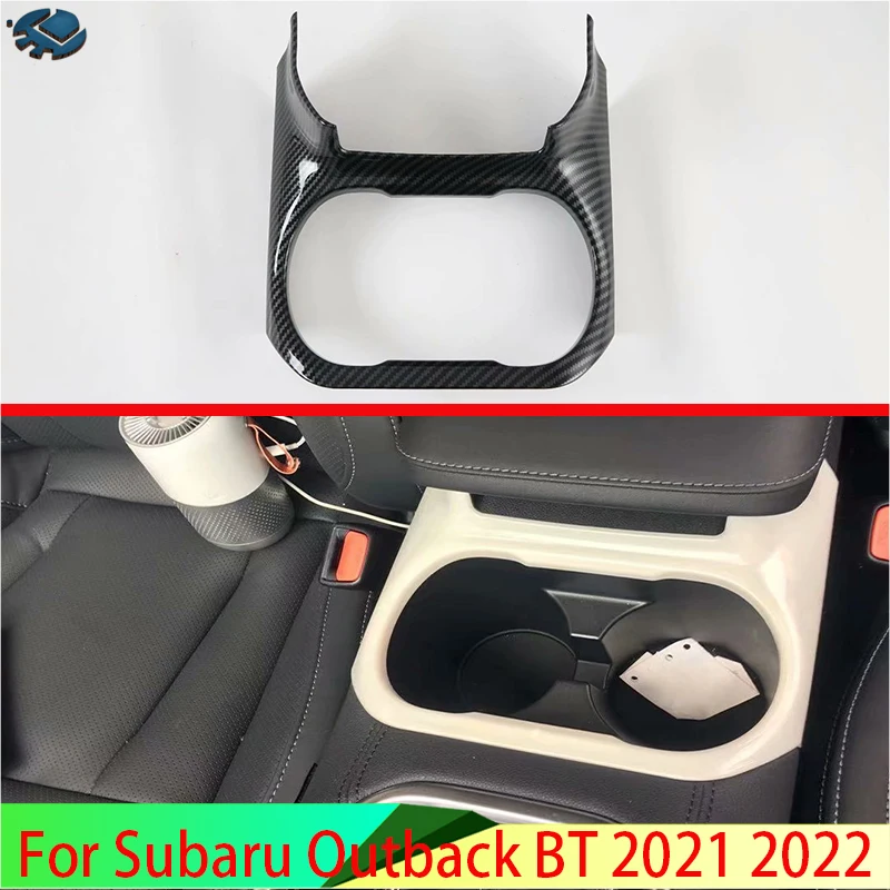 Для Subaru Outback BT 2021 2022 стиль из углеродного волокна передняя центральная консоль