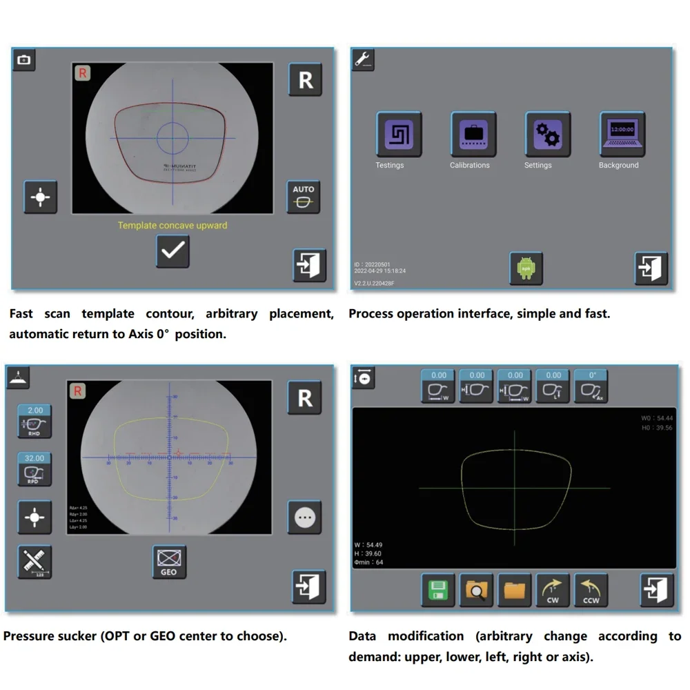 Офтальмологический инструмент автоматический кронштейн для объектива 2D