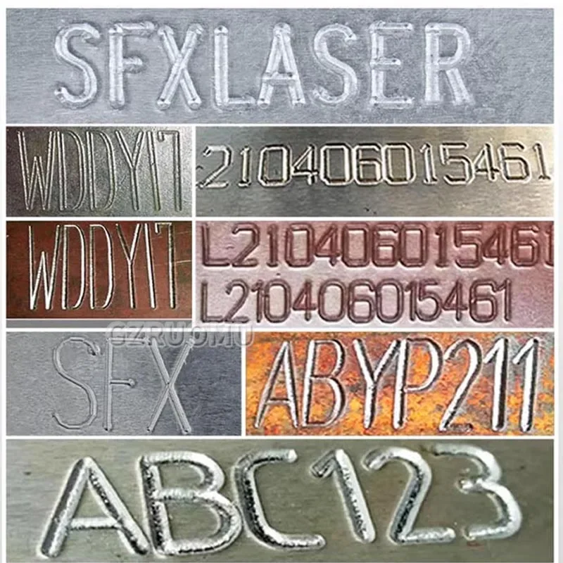 Портативная маркировочная машина VIN код 80*40/120*50/150*80 мм пневматическая для