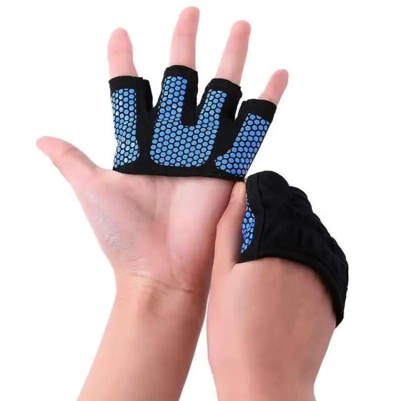 

Gym Fitness Half Finger Gloves Men Women for Crossfit Workout Glove Power Weight Lifting Bodybuilding Hand Protector Gym Gear