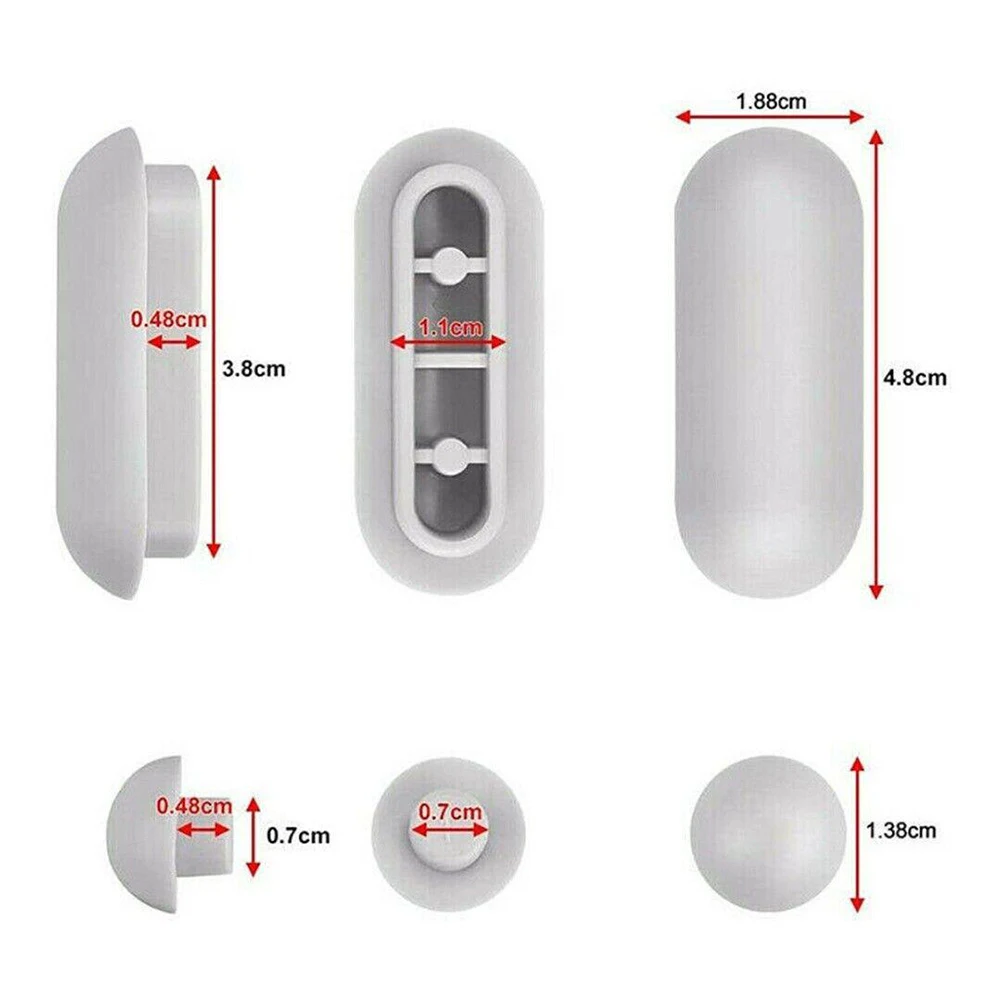 

6Pcs/lot Antislip Toilet Cover Gasket Bumper Self-adhesive Seat Cushioning Pads Toilet Buffers Bumpers Bathroom Accessories Part