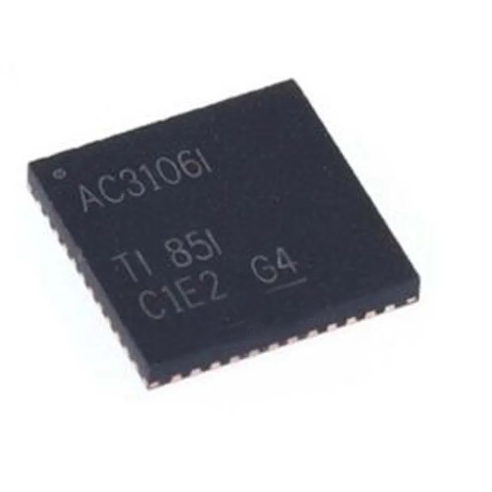 

Портативная аудио/телефонная связь TLV320AIC3106IRGZR QFN-48 TLV320AIC3106 AC3106I, 1 шт.