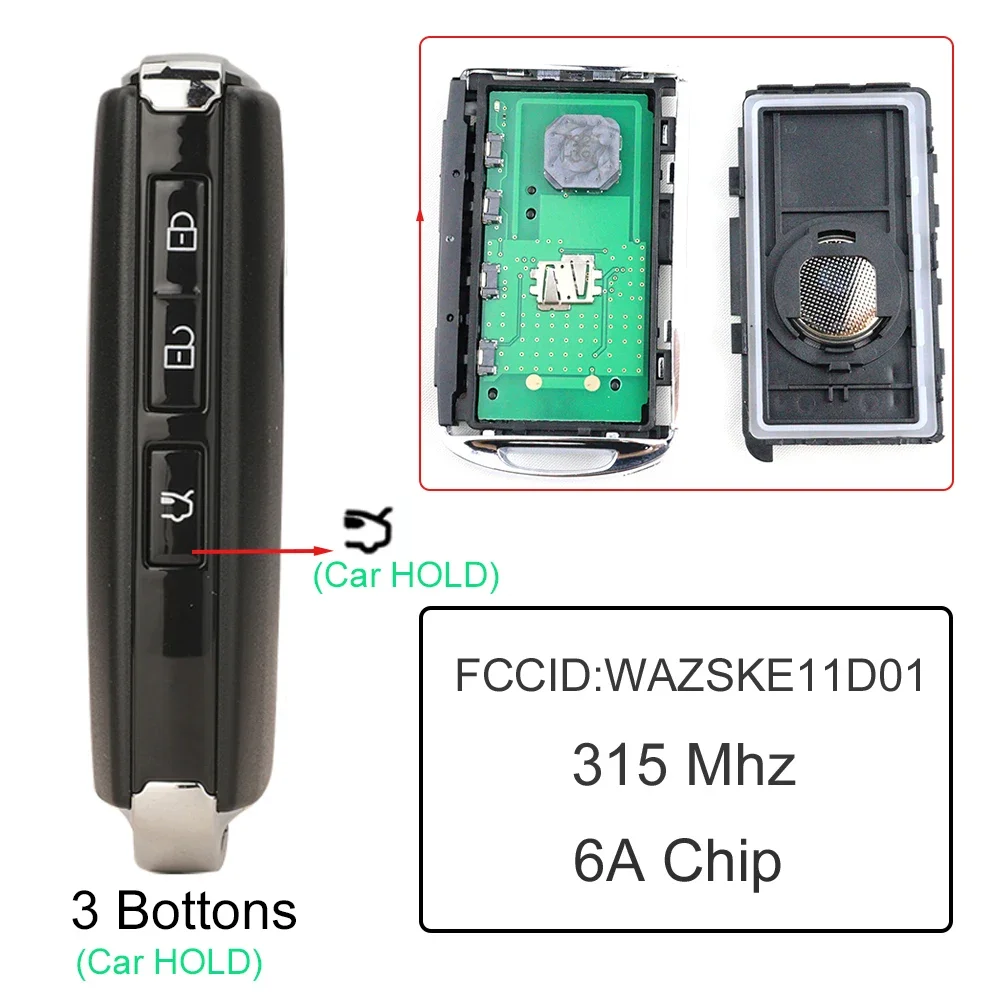 

WAZSKE11D01+6A чип+315 МГц автомобильный смарт-брелок для Mazda 3 6 MX-5 MIATA CX-9 CX-3 CX-5 CX-30 Axela CX-4 CX-8 CX9 2019-2023