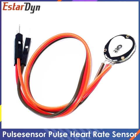 Пульсометр Pulsesensor, датчик частоты сердечных сокращений для Arduino, аппаратное обеспечение с открытым исходным кодом, датчик пульса