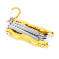 golden folding design hex wrenches high hardness sturdiness and durability drop shipping