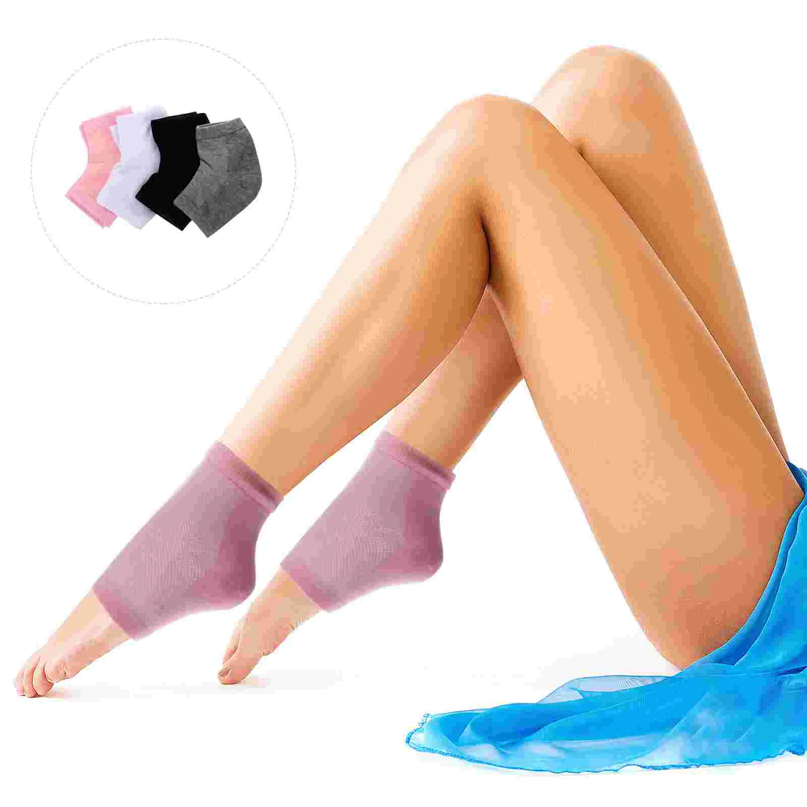 

Socks Heelfeet Dry Calluses Foot Spa Cracked Anti Rough Care Toe Sock Moisture Moisturizing Crack