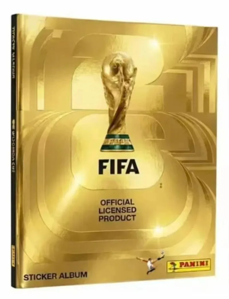 Фото Оригинальный альбом Panini FIFA World Cup 2026: Официальная коллекция стикеров, лимитированная серия, футбольный сувенир, подарок, игрушка №5
