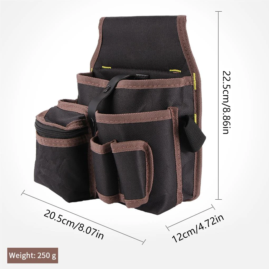 

Waterproof Tool Wide Belt Bag Electrician Repair Kit Carrying Pouch Wrench Screwdriver Holder Waist Pocket Outdoor