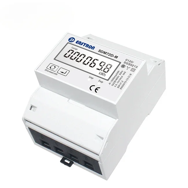 Цифровой измеритель мощности SDM72DM V2 Eastron электронный Deye 3 фазы