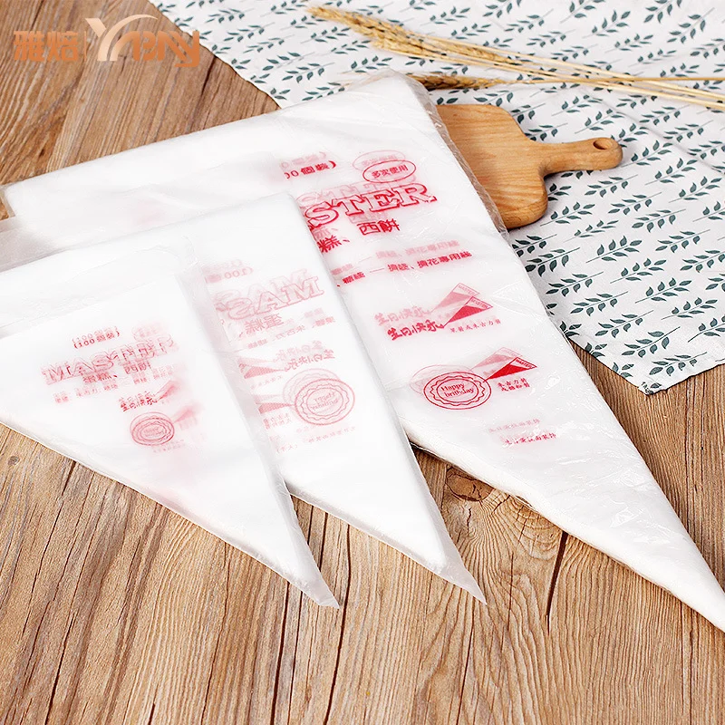 

100 шт., одноразовые Кондитерские мешки для крема, Рождественского торта