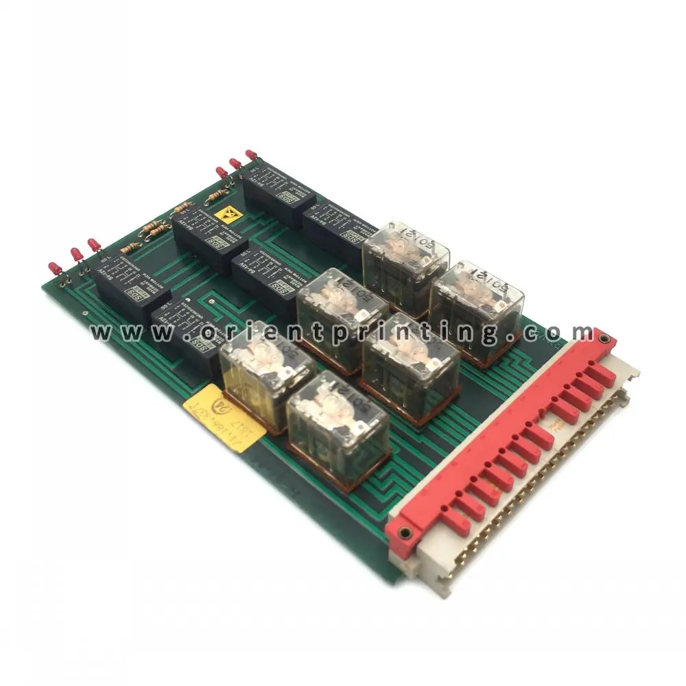 71. 186 3371 печатная плата P. C. B с реле Hdm 1/06.4 CPC1 для печатной машины Heidelberg