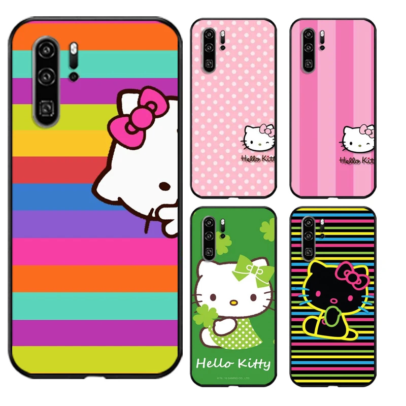

Hello Kitty 2022 Phone Cases For Huawei Honor P20 P20 Lite P20 Pro P30 Lite Huawei Honor P30 P30 Pro Cases Coque Funda