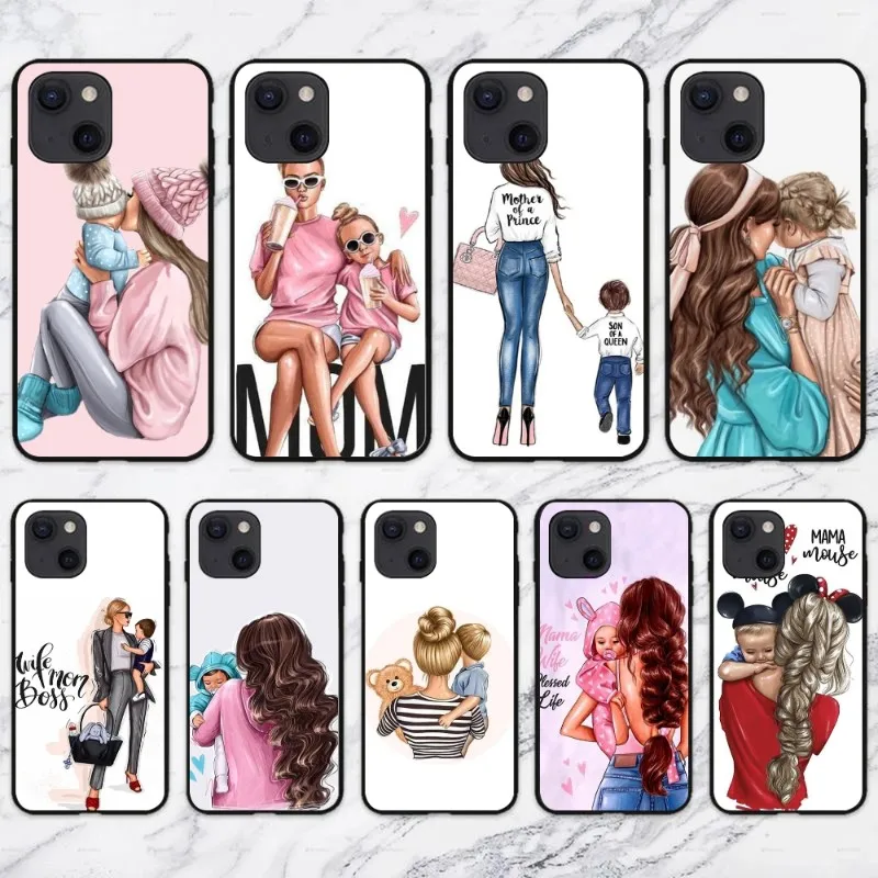 

Модный супер чехол для телефона IPhone 14 13 12 11 XS X 8 7 6 Plus Mini Pro Max SE 2022, мягкий черный чехол для телефона