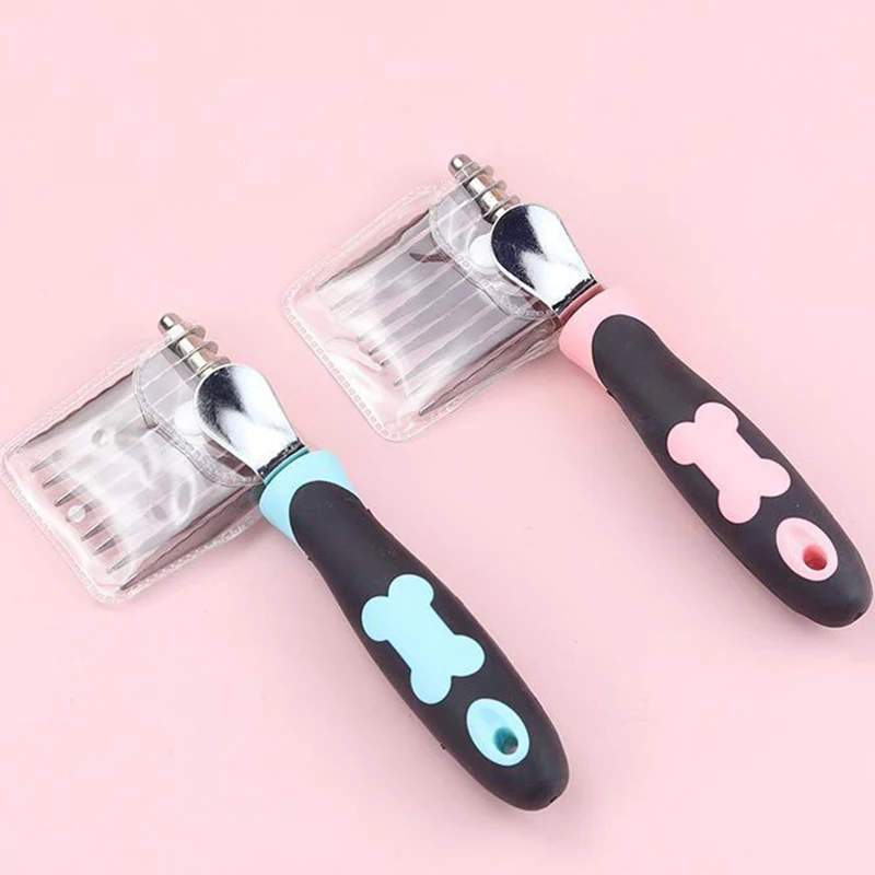 

Dog Brush Professional Hair Removal Comb Medium and Large Long-haired Dog Pet Grooming Comb Dog Hair Comb Rake Comb