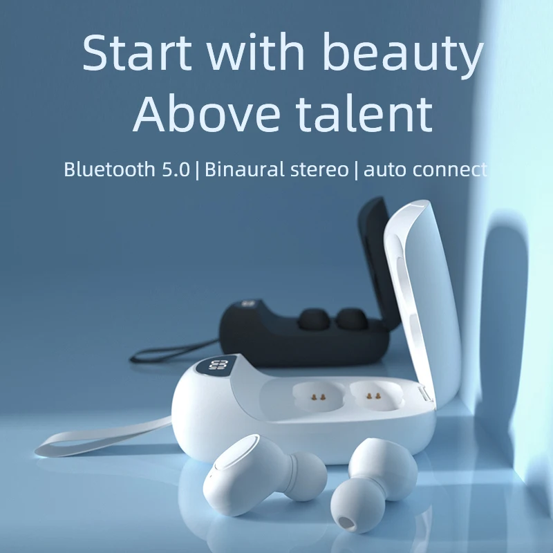 

TWS-стереонаушники с поддержкой Bluetooth 5,0 и микрофоном