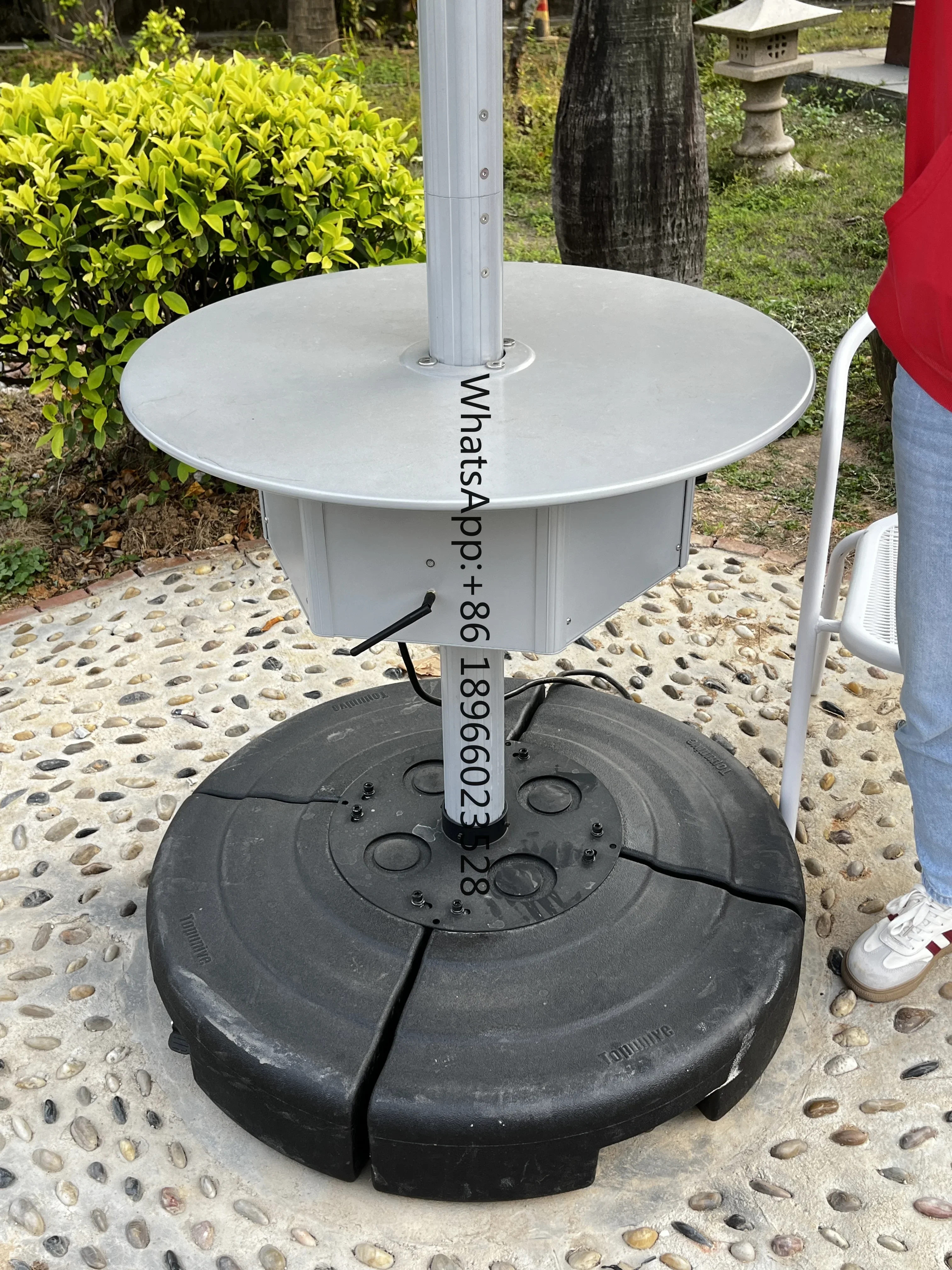 Наружный зонтик солнечная панель с подсолнухом электростанция 600 Вт