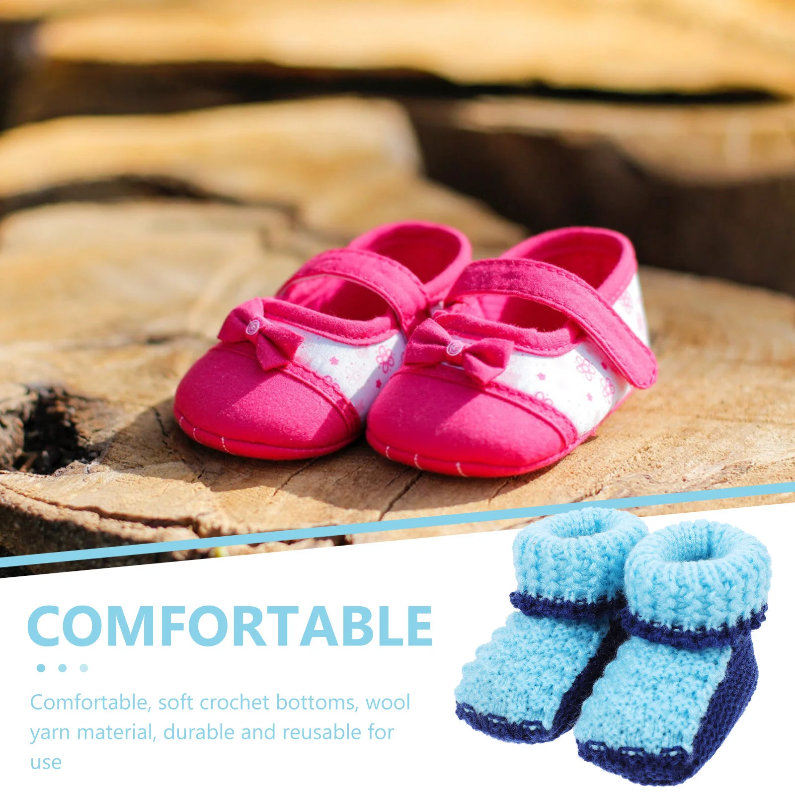

Infant Products Newborn Knitting Shoes Toddler Winter Footwear Cartoon Lovely Knitted