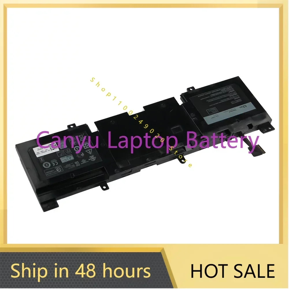 2024 N1WM4 для Alienware 13 R2 серии ALW13ED-2708 ALW13ED-2608 ALW13ED-1508 3V806 62N2T 2P9KD P56G 2VMGK 51 Втч аккумулятор