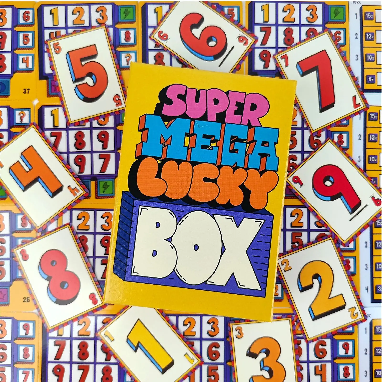 Настольная игра Super Mega Lucky Box для 1-6 игроков, семейная стратегическая игра, украшение для стола, карточная игра (art.: 3920dac767dfd) - 3920dac767dfd