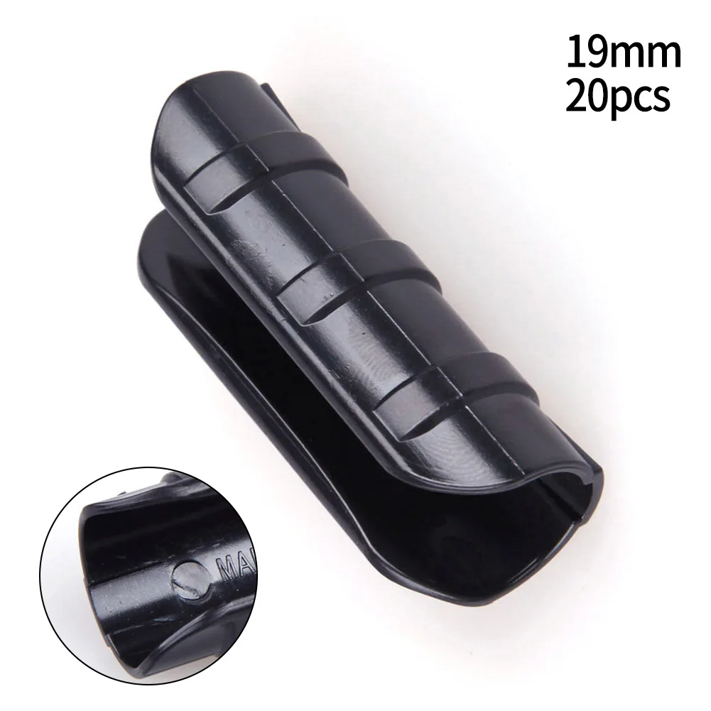 

20Pcs Diameter 19mm Greenhouse Lamination Clip Frame Tube Film Clip Clamp Connector Kits Garden Structures Garden Outdoor Living