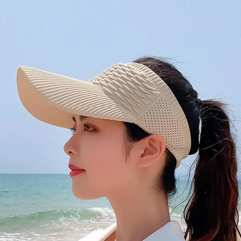 

Gorros Vacíos útiles Para Mujer, Sombrero Conveniente, Suave, Protector Solar, Para Deportes Al Aire Libre, Primavera Y Verano