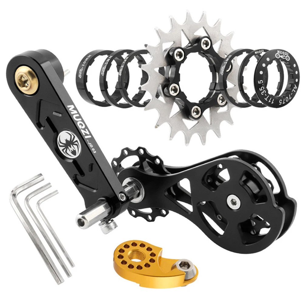 

Bike Tensioner Exquisite Flywheel High-resistant Non-fading Single Speed Stainless Steel 16T/17T/18T/19T/20T/21T/22T