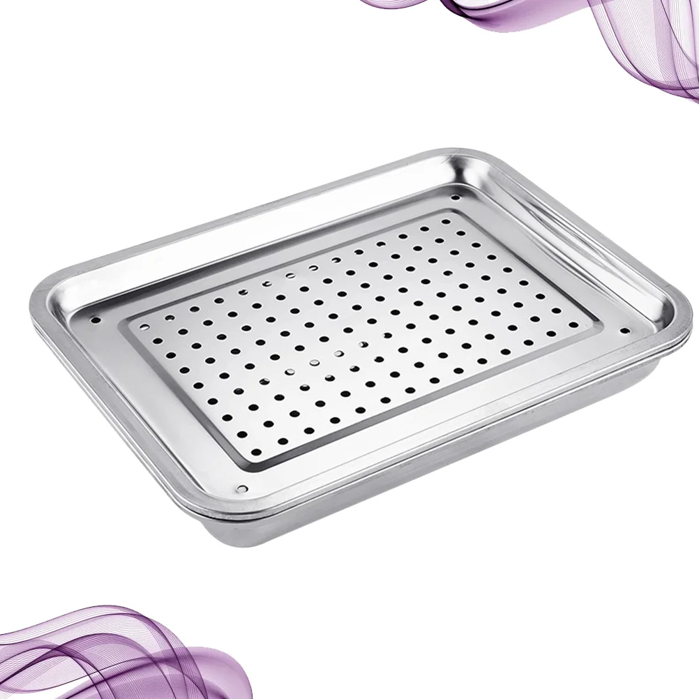 

Tray Tea Serving Stainless Japanese Style Steel Plate Dessert Chinese Kungfuplatters Breakfast Server Wooden Squarehollow