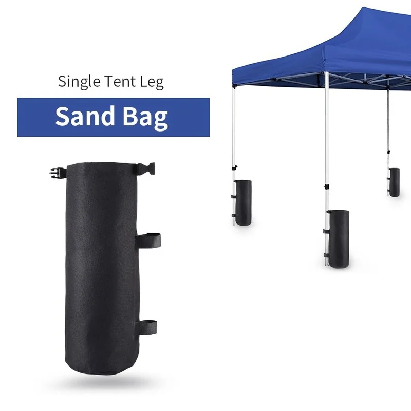 

Single Tent Weight Fit Bag Canopy Leg Weight Bag Empty Instant Tent Sand Bag Outdoor Sun Shelter Tent Patio Accessory