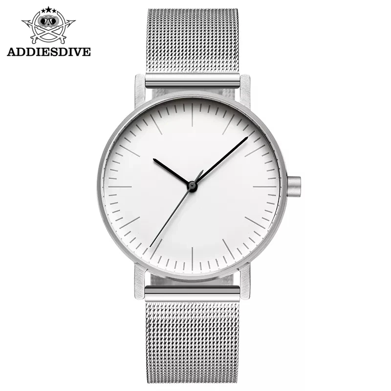 2023 Men Watches Fashion Business Watch Stainless Steel Mesh Strap  Men's Quartz Watch Casual Wristwatches Clock reloj hombre