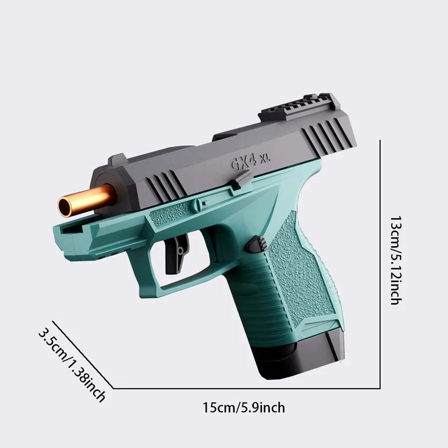 Мини-игрушечный Пистолет Gx4 Для Непрерывной Стрельбы Карманный Мягкий Механизм