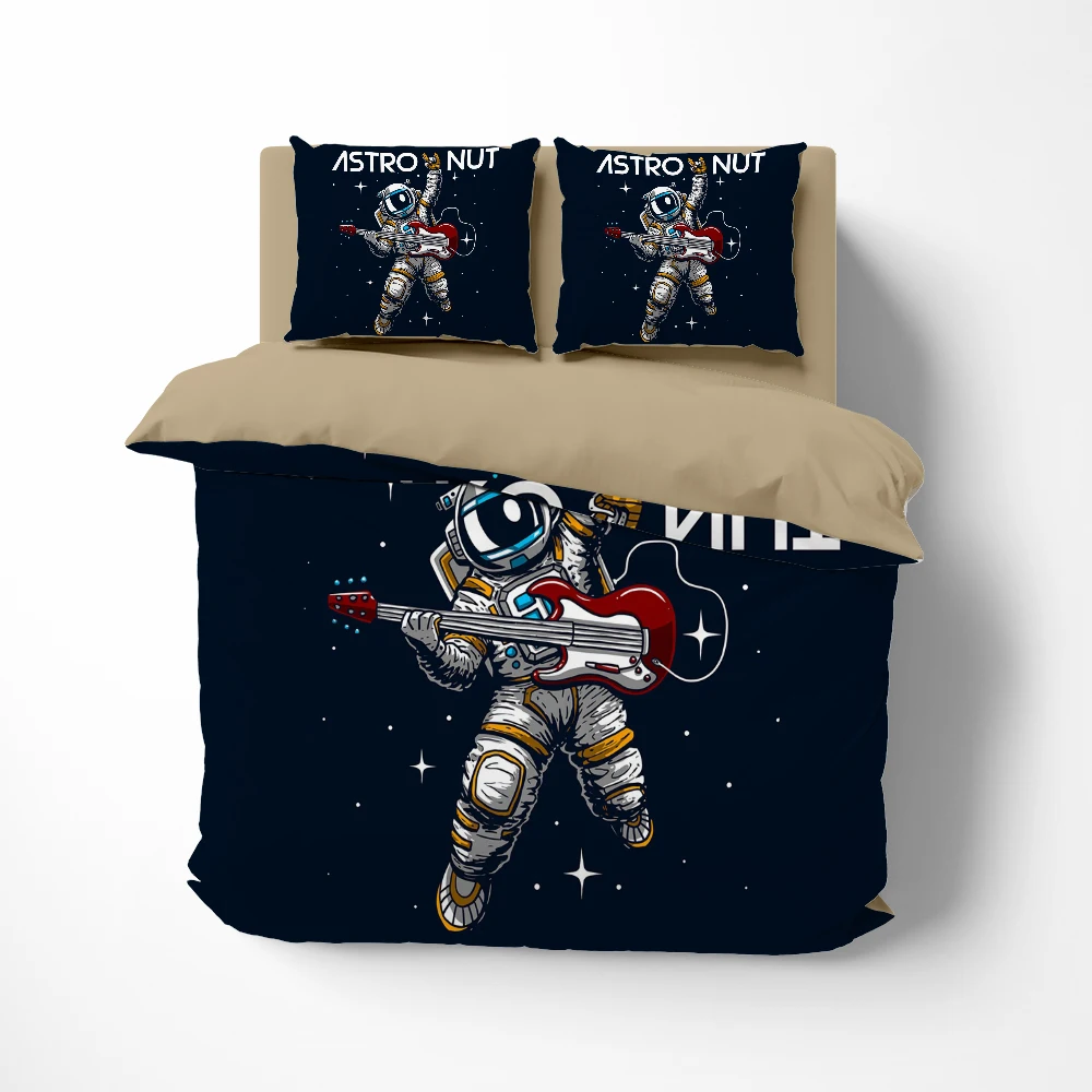 Комплект постельного белья с мультяшным рисунком двойная королевская