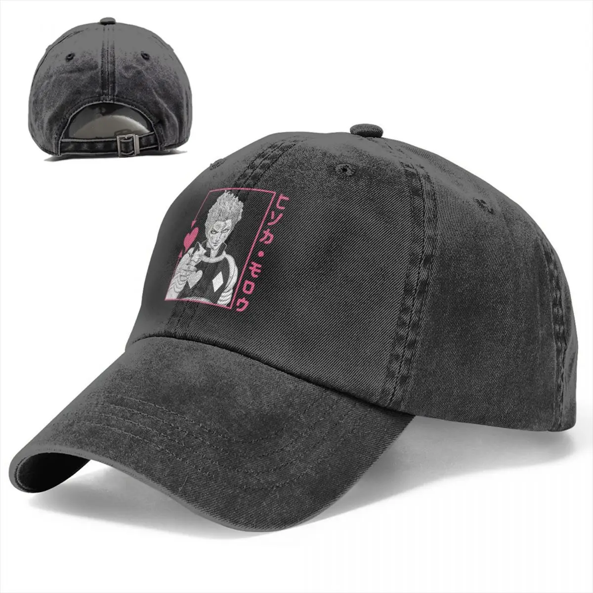 

Hisoka Water Wahshing Baseball Cap Hunter x Hunter Streetwear Bboy Retro Baseball Hat Sports Caps