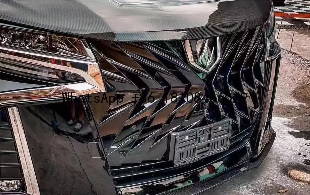 Автомобильные аксессуары Высококачественная передняя решетка радиатора Black Knight