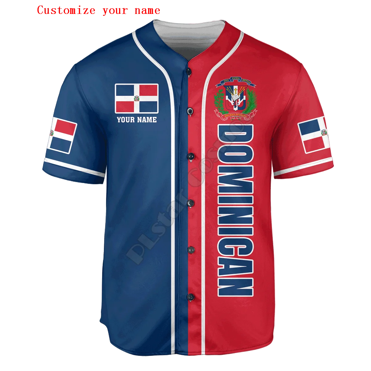 Albania Thunder Customize Your Name Baseball Jersey Shirt Baseball Shirt 3D Printed Men's Shirt Casual Shirts hip hop Tops