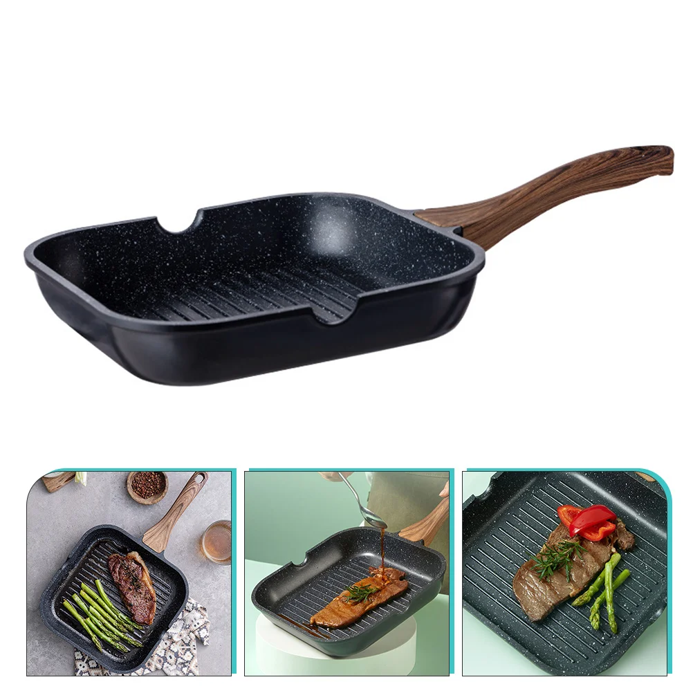 

Многофункциональная сковорода для стейка кухонная антипригарная сковорода домашняя ручная дизайнерская сковорода