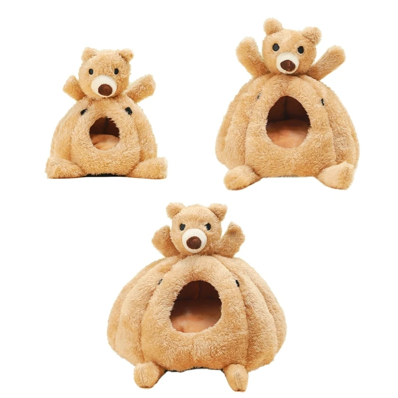 

Hamster Nest Sugar Bag Glider Guinea Pigs Rabbit Winter Plushy Nest Removable