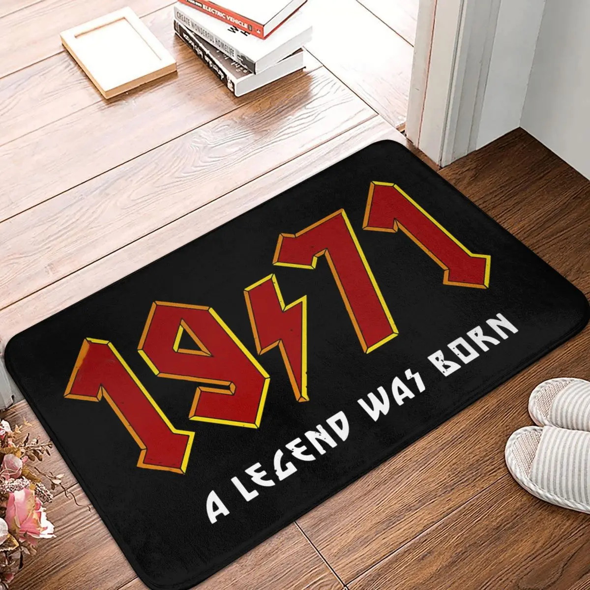 Фланелевый коврик для ванной 1971