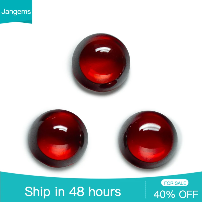 

Size 4.0~12mm Round Cut Garnet Cabochon CZ Stone Synthetic Cubic Zirconia Stone Golden Yellow Champagne Olive Green Pink Violet