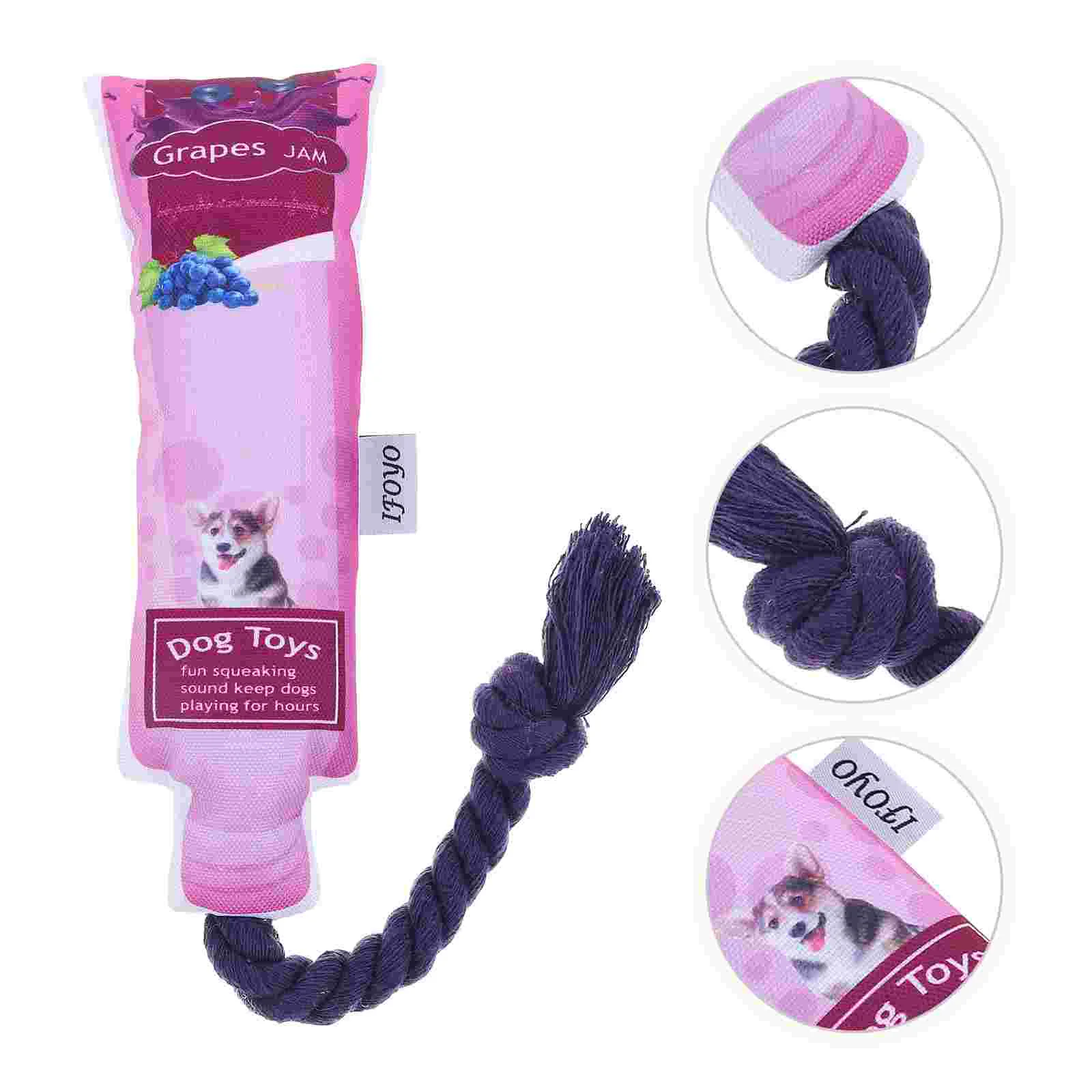 

Pet Sound Toys Puppy Bite Plaything Chewing Molar Interactive Dog Biting Squeaky Small