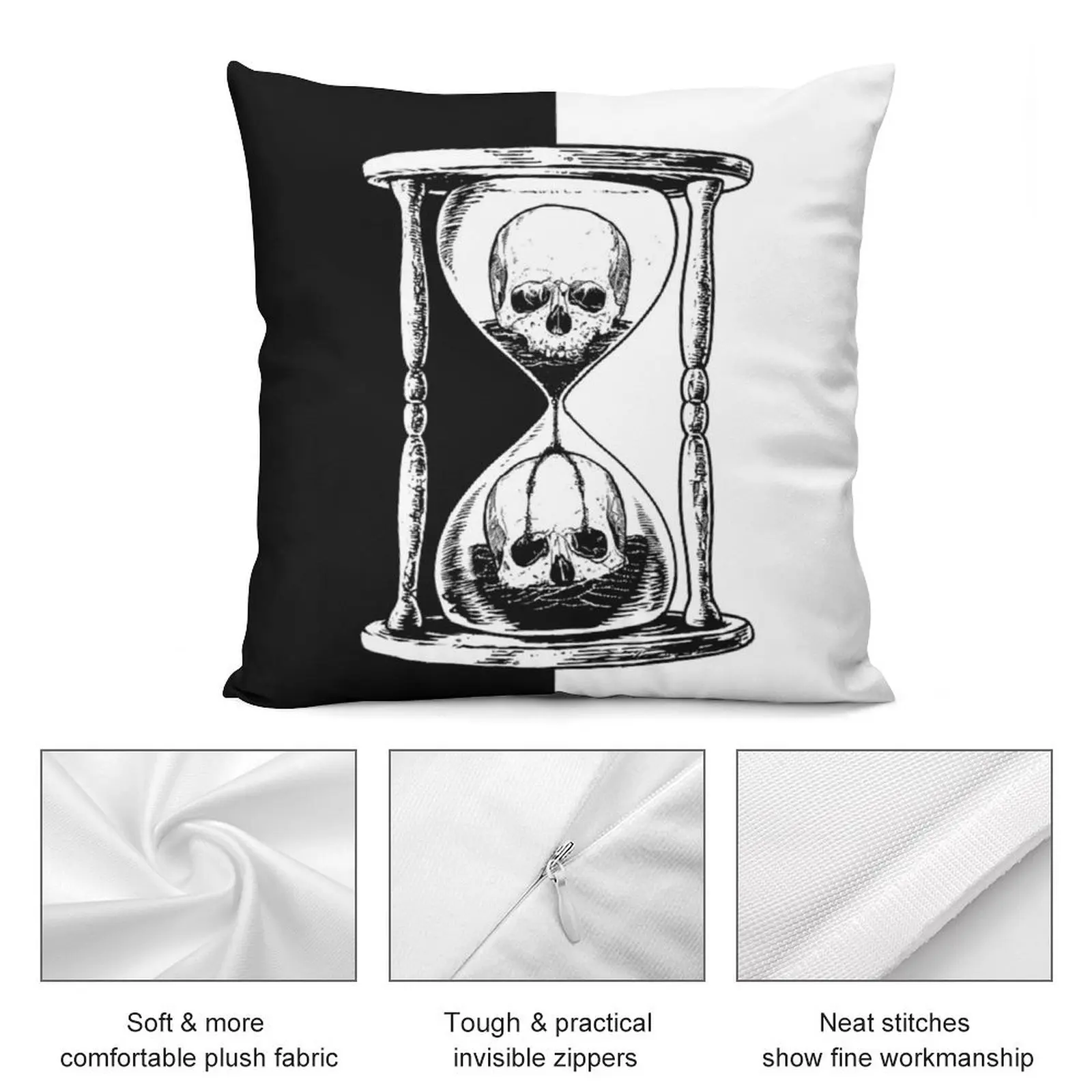 Подушка с вышивкой unus annus