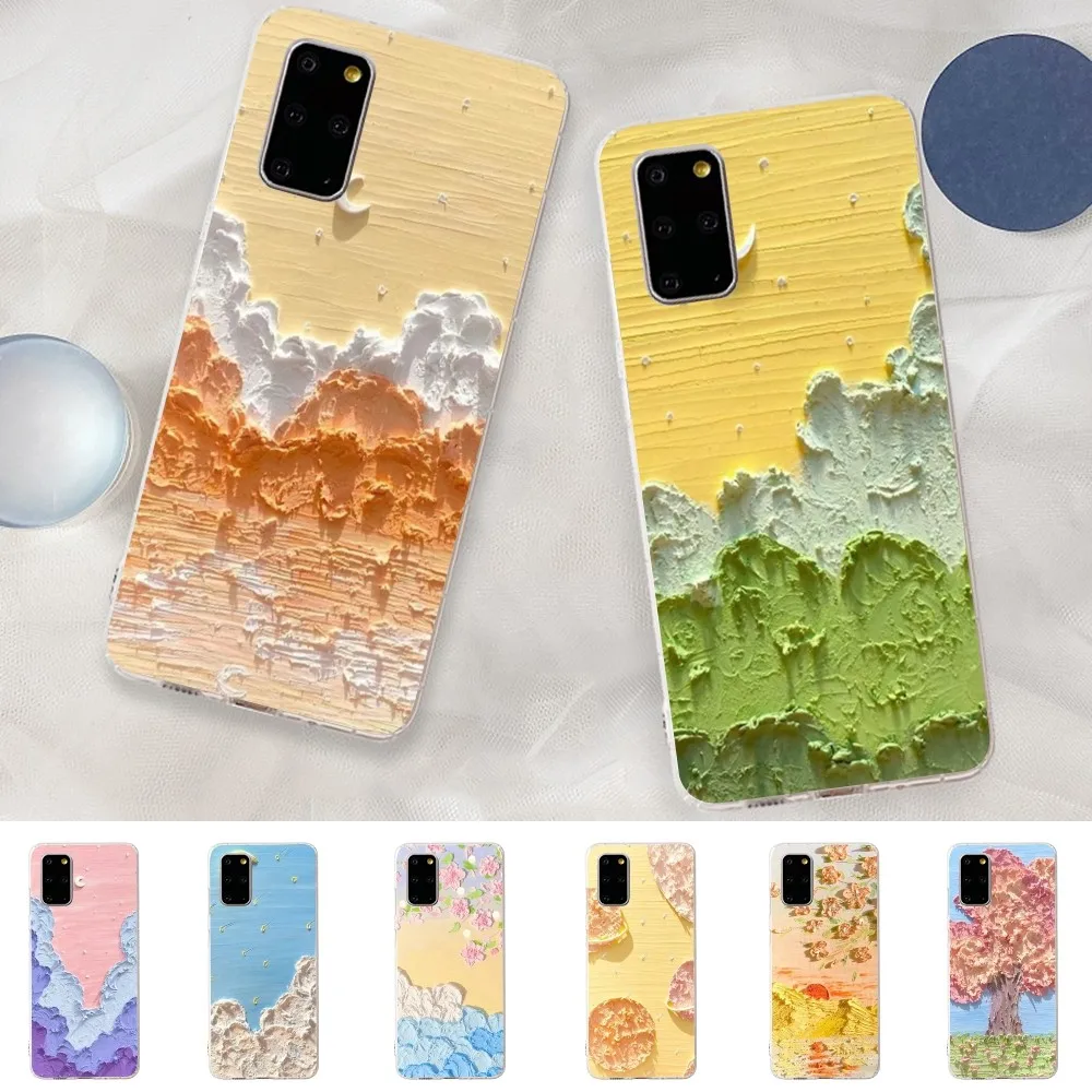 

film oil painting Phone Case for Samsung S21 A10 for Redmi Note 7 9 for Huawei P30Pro Honor 8X 10i Cover