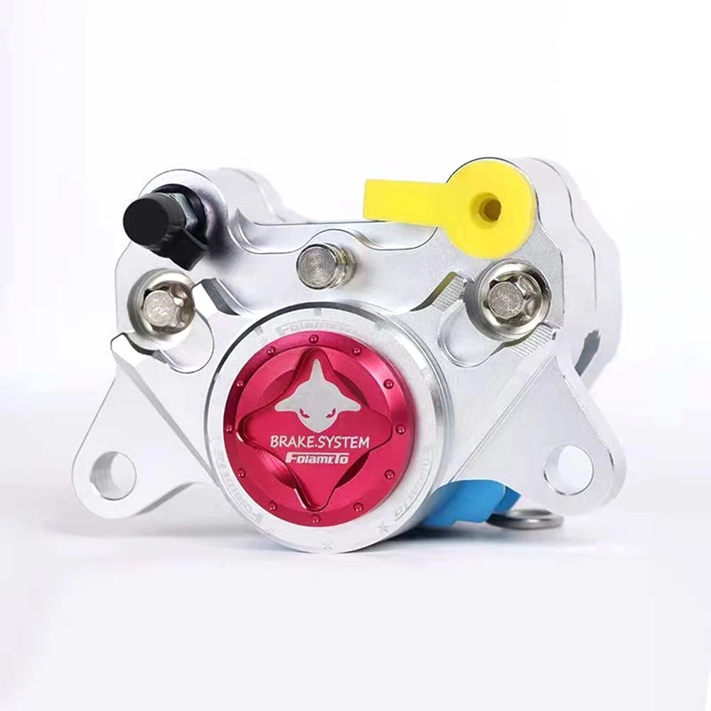 

Универсальный мотоциклетный суппорт с креплением 84 мм, 2 поршня, тормозной суппорт для Honda Yamaha Scooter RSZ JOG NIU Dirt Bike, передний и задний дисковый тормозной насос