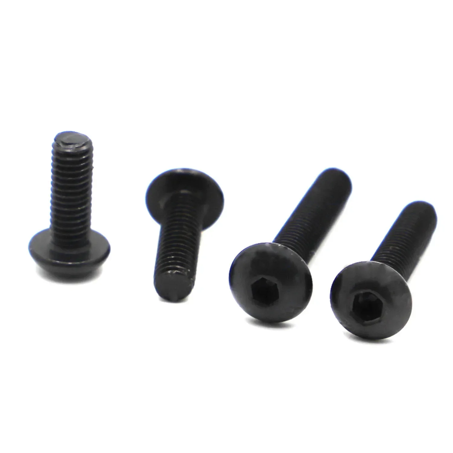 M1.6 M2 M2.5 M3 M4 M5 M6 M8 M10 M12 Czarny gatunek 10.9 Stalowa śruba z łbem sześciokątnym grzybkowym ISO7380