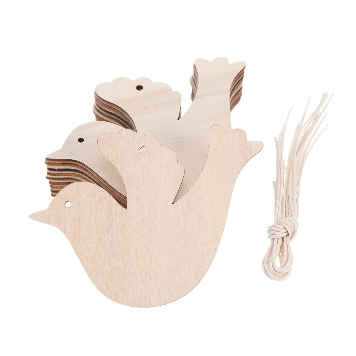 

10PCS Bird Creative Festival Pendant Decoration DIY Craft for Christmas