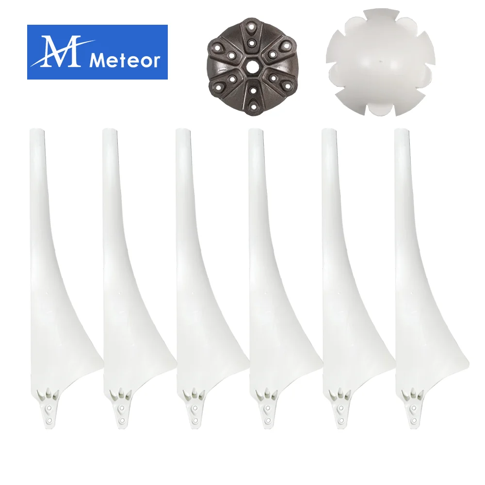 

Высокопрочные 530 550 580 630 мм DIY нейлоновые лезвия для горизонтального ветротурбинного генератора аксессуары ветряная мельница бытовая техника