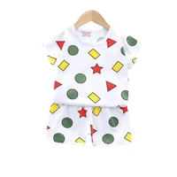 new summer baby boys clothes suit children girls printed t shirt shorts 2pcssets toddler casual clothing infant kids tracksuits